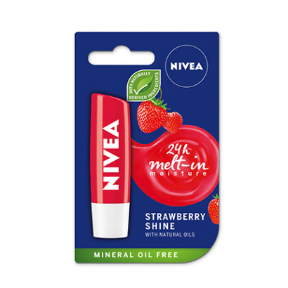 Балсам за устни Нивеа 4,8г Ягода