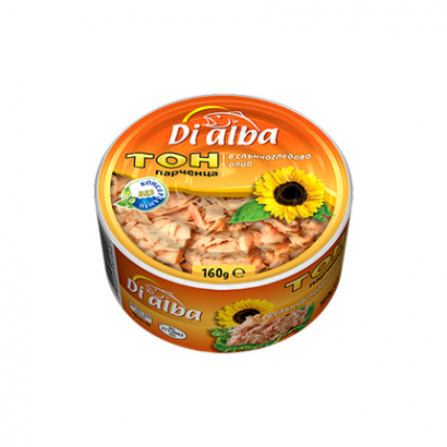 Риба Тон филе парченца Ди Алба 160г Олио