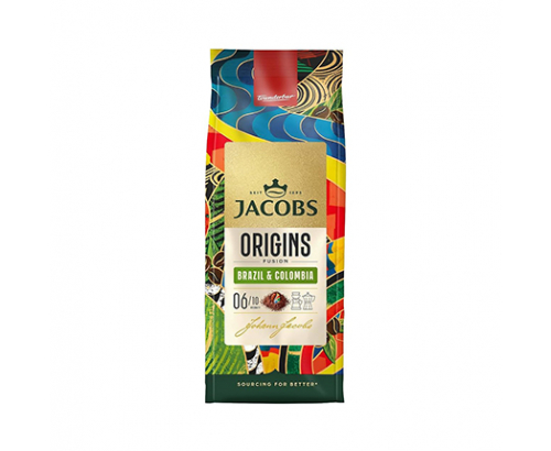 Мляно кафе Якобс 200г Бразилия и Колумбия Мляно кафе Якобс 200г Бразилия и Колумбия