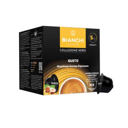 Кафе капсули Бианчи 16бр Лешник Кафе капсули Бианчи 16бр Лешник