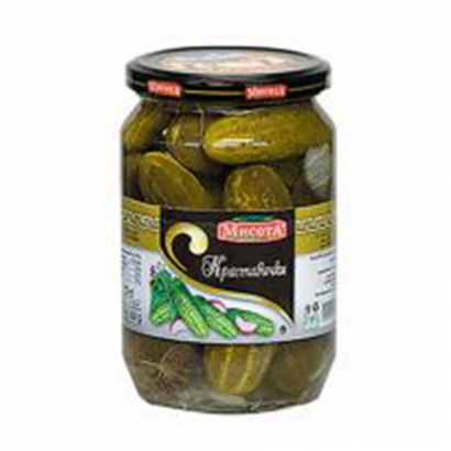 Кисели краставички Мисота 720мл