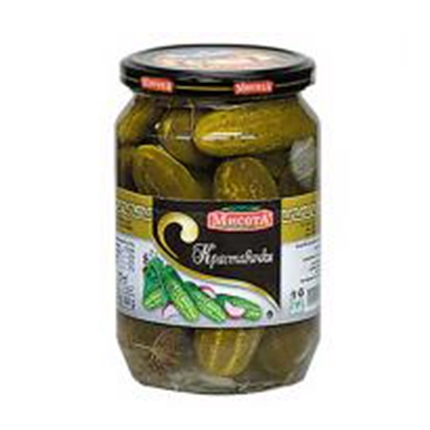 Кисели краставички Мисота 720мл