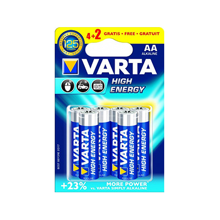 Батерии Варта АА 4+2бр
