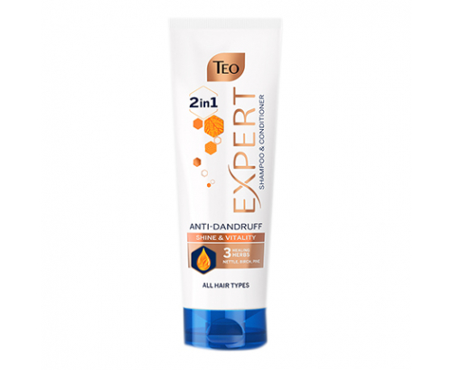 Шампоан Тео Експерт 2в1 220мл Всеки тип коса Шампоан Тео Експерт 2в1 220мл Всеки тип коса
