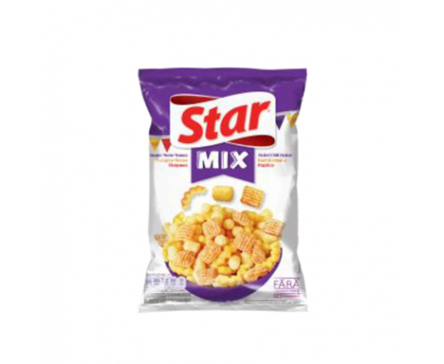 Снакс Стар Микс 90г Сладко чили, йогурт, паприка Снакс Стар Микс 90г Сладко чили, йогурт, паприка