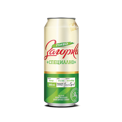 Бира Загорка 500мл Кен