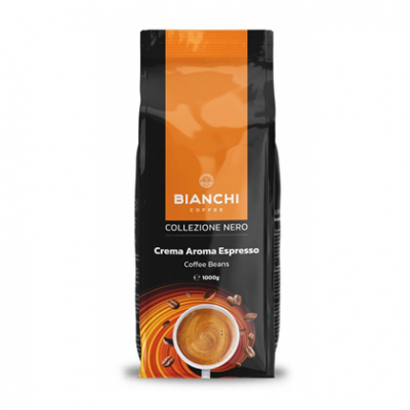 Кафе на зърна Бианчи Колекция Неро 1кг Крема арома
