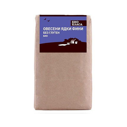 Био овесени ядки 500г Фини без глутен