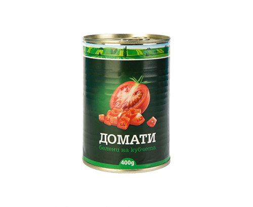 Домати на кубчета Филикон 400г Домати на кубчета Филикон 400г