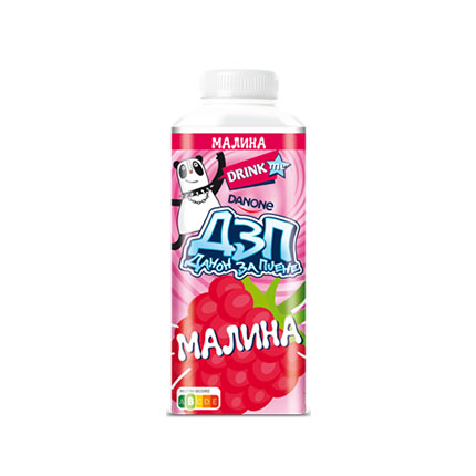 Напитка ДЗП Данон за пиене 310г Малина