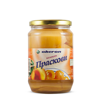 Компот Оберон 680г Праскова Компот Оберон 680г Праскова