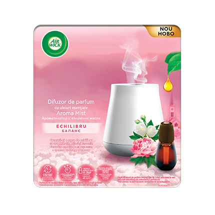 Ароматизатор Еъруик Арома Мист С етерични масла Ароматизатор Еъруик Арома Мист С етерични масла