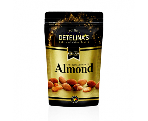 Бадем Детелина 90г С шоколадова канела Бадем Детелина 90г С шоколадова канела