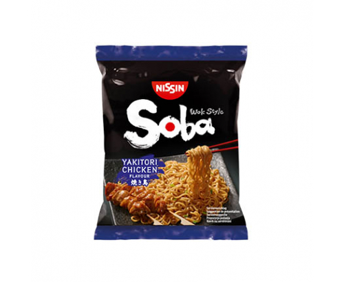 Инстантни спагети Нишин Соба 110г Якитори пиле Инстантни спагети Нишин Соба 110г Якитори пиле