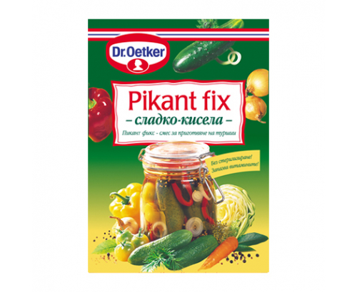 Пикант Фикс Д-р Йоткер 100г Сладко-кисела Пикант Фикс Д-р Йоткер 100г Сладко-кисела
