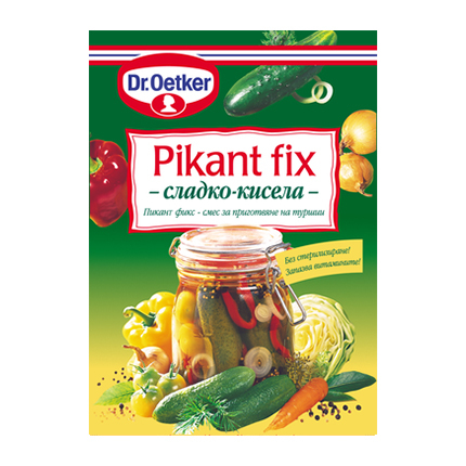 Пикант Фикс Д-р Йоткер 100г Сладко-кисела Пикант Фикс Д-р Йоткер 100г Сладко-кисела