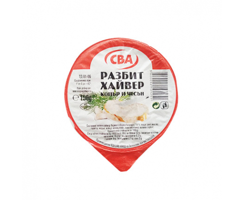 Хайвер СВА 150г Копър и Чесън Хайвер СВА 150г Копър и Чесън