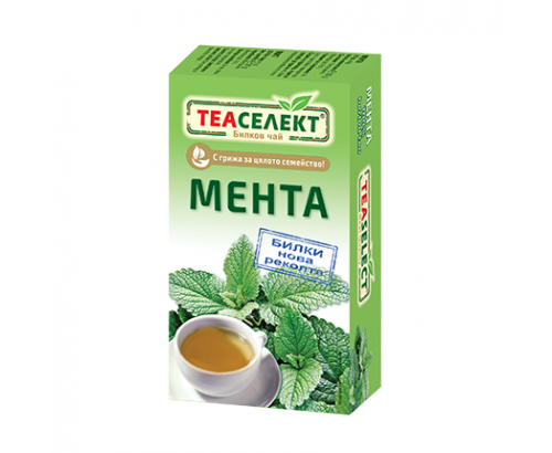 Чай Тий Селект 20бр Мента Чай Тий Селект 20бр Мента