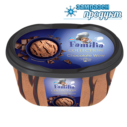 Сладолед Фамилия Колекция 900мл Шоколад
