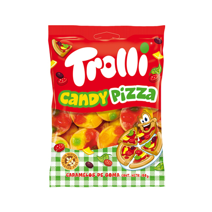 Желирани бонбони Троли 100г Мини-пица