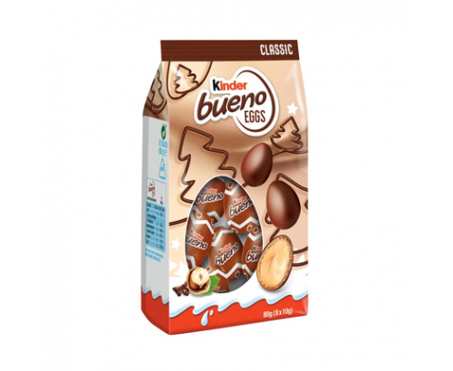 Шоколадови яйца Киндер Буено 80г Лешник