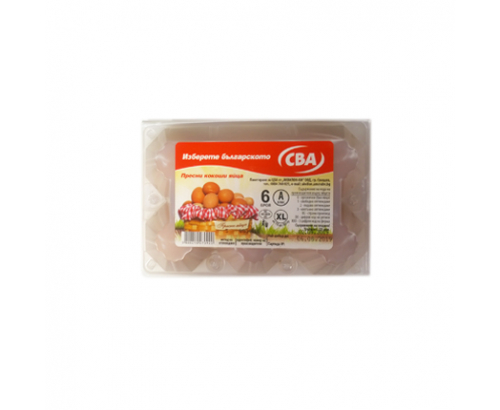 Яйца СВА 6бр XL Яйца СВА 6бр XL