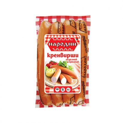 Кренвирши Народен 400г Вакуум