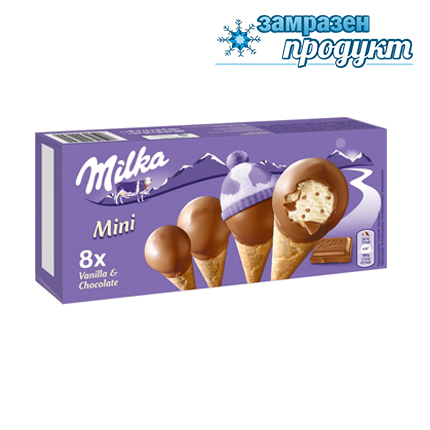 Сладолед Милка Мини 6х50мл Сладолед Милка Мини 6х50мл