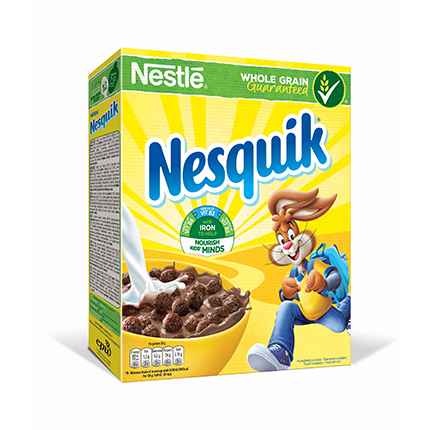 Зърнена закуска Нестле Нескуик 225г Зърнена закуска Нестле Нескуик 225г