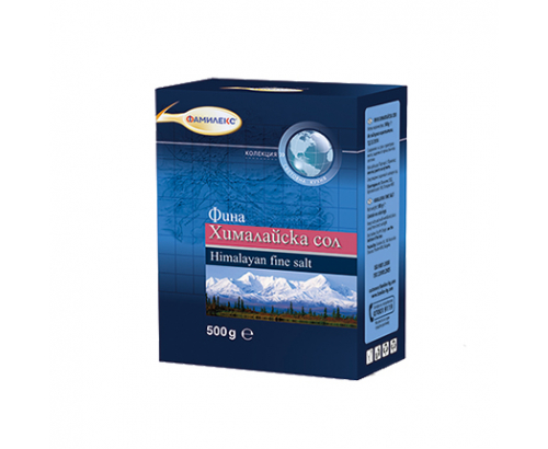 Хималайска сол Фамилекс 500г Фина Хималайска сол Фамилекс 500г Фина