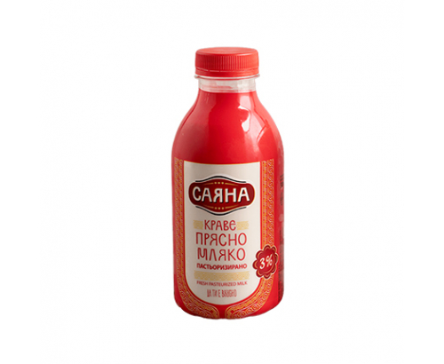 Прясно мляко Саяна 3% 500мл Прясно мляко Саяна 3% 500мл