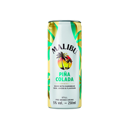 Малибу 250мл кен Пина Колада