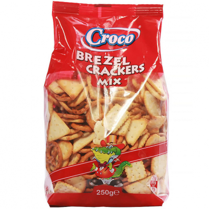 Бисквити Кроко 250г Асорти