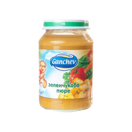 Пюре Ганчев 190г Крем супа от зеленчуци