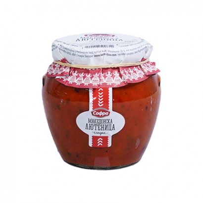 Македонска лютеница Софра 560г Сладка