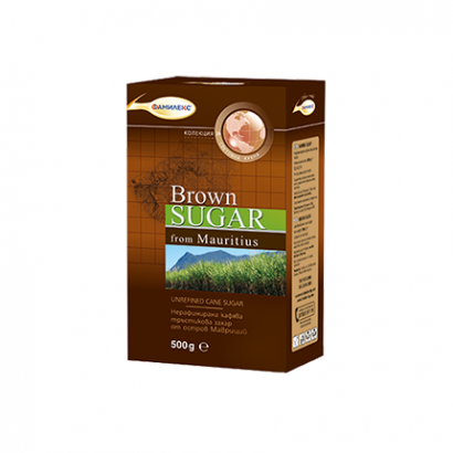 Кафява захар Фамилекс 500г Мавриций