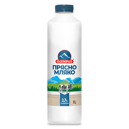 Прясно мляко Олимпус 3,7% 1л