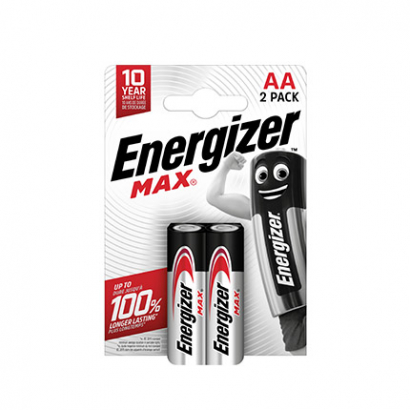 Батерии Енерджайзер 2бр АА Алкални макс