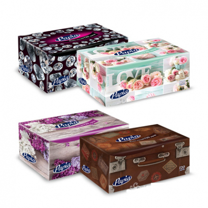 Салфетки за лице Папиа 120бр