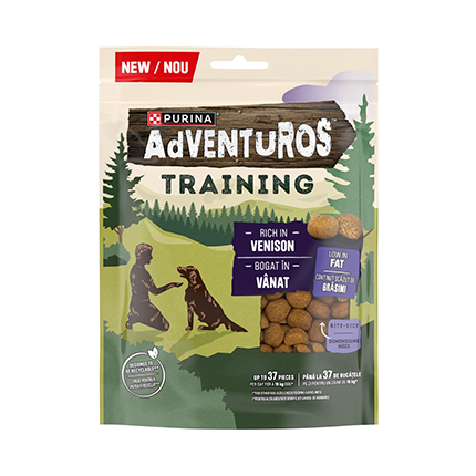 Кучешки хапки Адвенчърс 115г Трейнинг еленско месо Кучешки хапки Адвенчърс 115г Трейнинг еленско месо