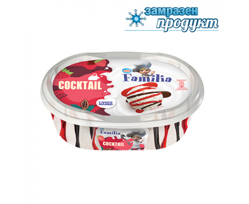 Сладолед Фамилия 345г Коктейл Сладолед Фамилия 345г Коктейл