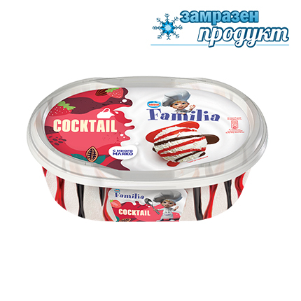 Сладолед Фамилия 345г Коктейл