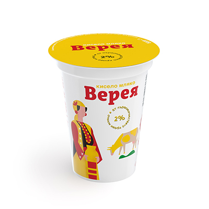 Кисело мляко Верея 2% 400г