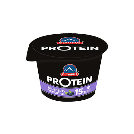 Протеинов йогурт Олимпус 180г 0% С парченца боровинки Протеинов йогурт Олимпус 180г 0% С парченца боровинки