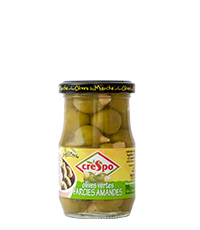 Зелени маслини Креспо 198г С бадем