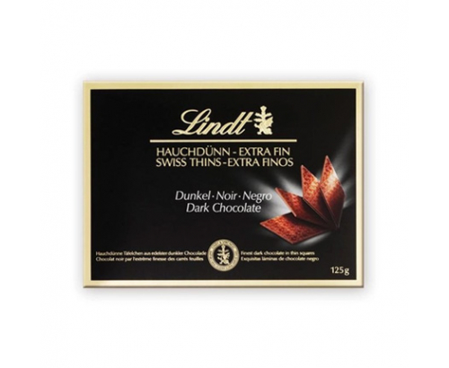 Шоколадови бонбони Линдт Тинс Дарк 125г Шоколадови бонбони Линдт Тинс Дарк 125г