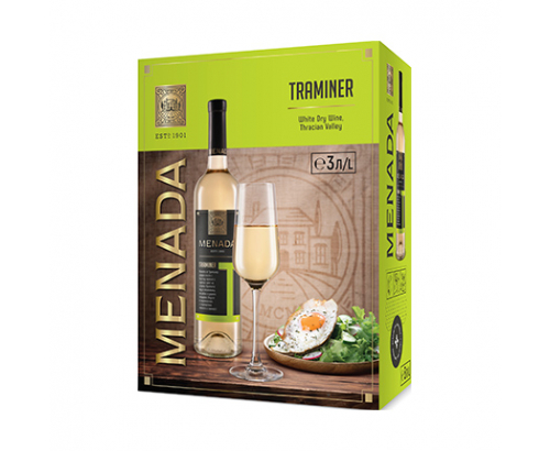 Вино Менада 3л Траминер Вино Менада 3л Траминер