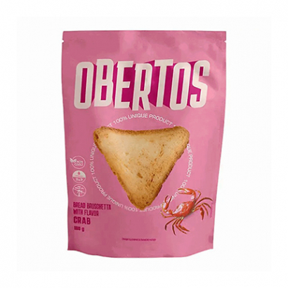 Брускети Обертос 100г Рак