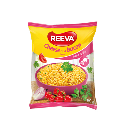 Инстантни спагети Рива 60г Сирене и бекон Инстантни спагети Рива 60г Сирене и бекон