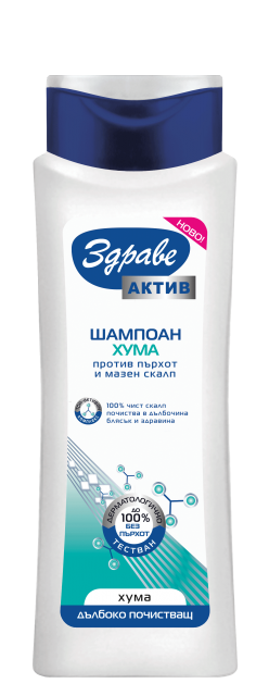 Шампоан Здраве Актив 390мл Почистващ